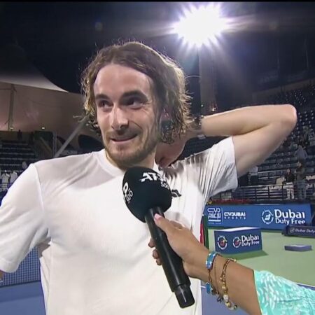 Стефанос Циципас: «Рад, что избежал драмы и смогу выспаться после победы над Грикспуром»