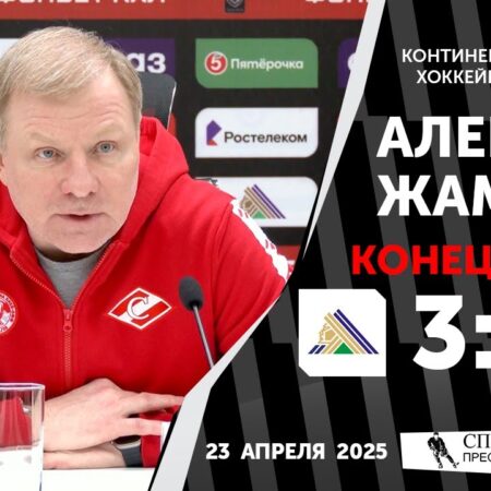 Алексей Жамнов оценил выступление Спартака в плей-офф КХЛ