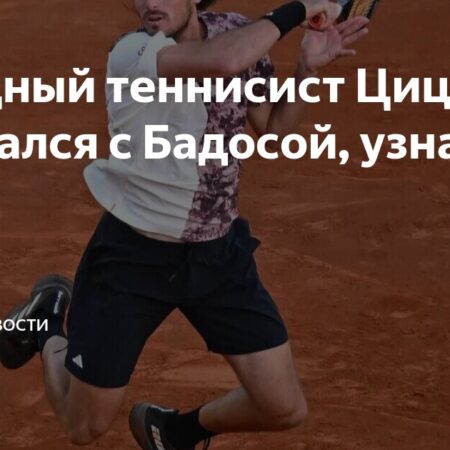 Расставание Бадосы и Циципаса: карьерные проблемы как причина