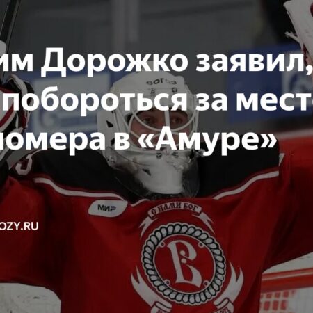 Максим Дорожко о закрытии «Витязя» и переходе в «Амур»