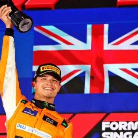 Ландо Норрис о борьбе McLaren и своих трудностях на Гран-при Сингапура