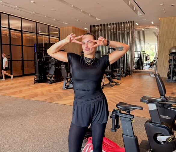 Арина Соболенко показала кадры подготовки к Итоговому турниру в Дубае