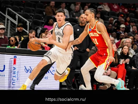 Егор Демин из «Нетс» выбыл до конца сезона из-за травмы: досадное завершение многообещающего дебюта