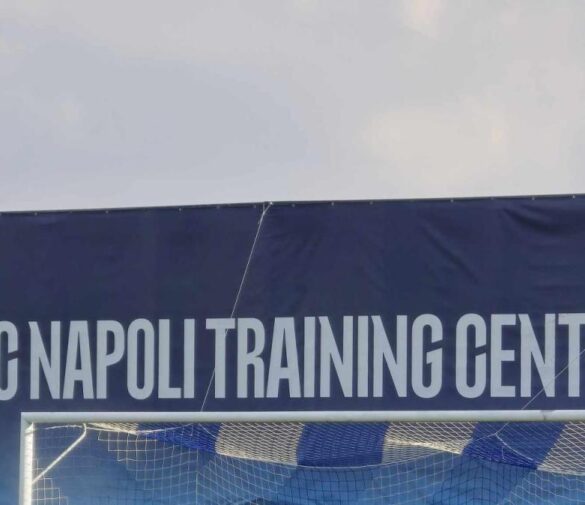 Подготовка к матчу Наполи-Лацио: утренняя тренировка в Кастельволурно