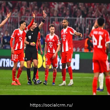 Удаление Камавинги за задержку времени, ускорившее падение мадридцев в матче с Баварией