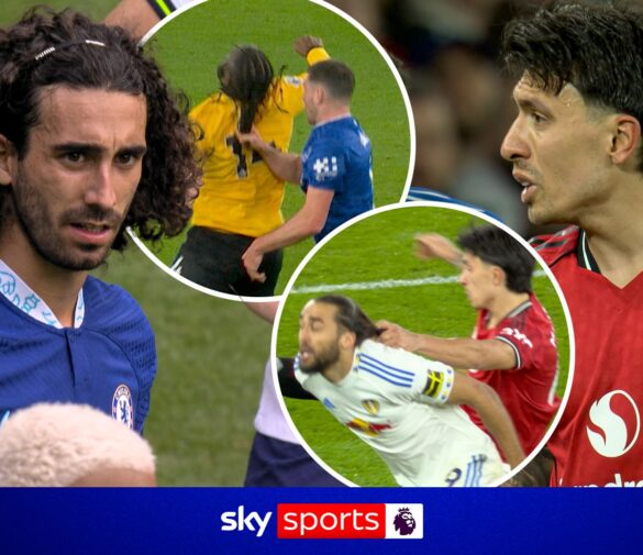 Шесть случаев, когда в Премьер-лиге тянули за волосы: сколько было красных карточек?